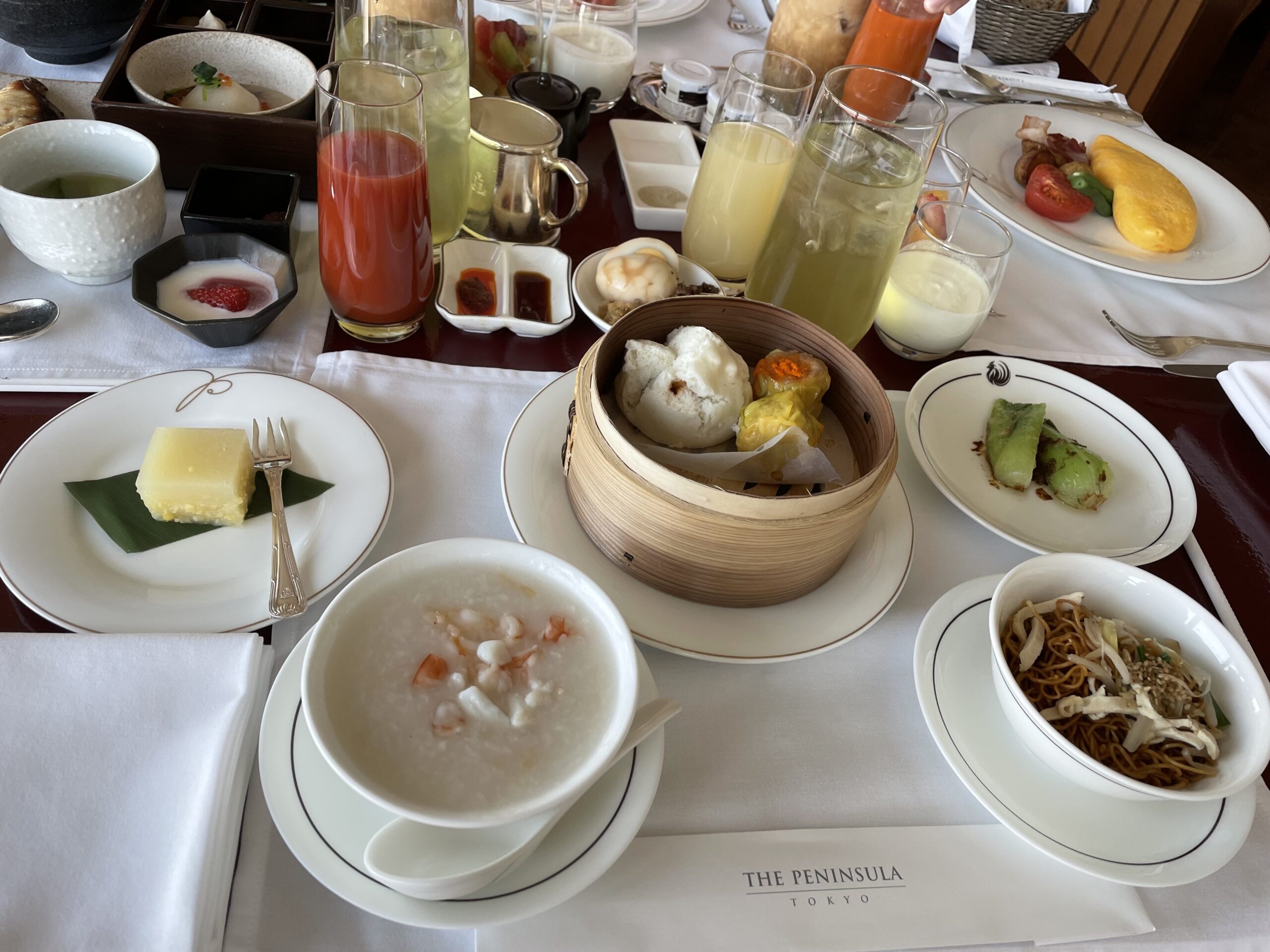 ペニンシュラ東京の中華朝食